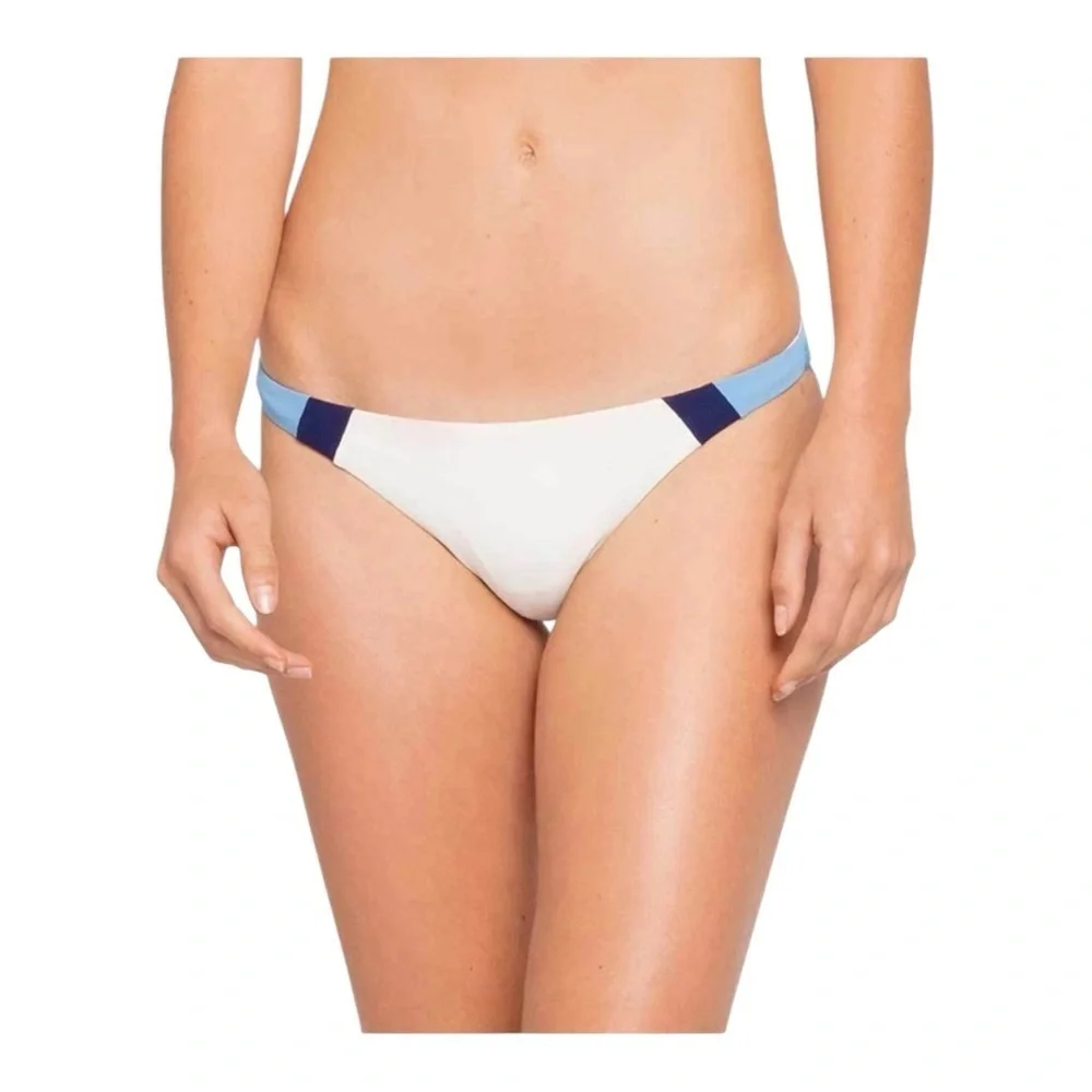 L*SPACE Johnny Color Block Reversible Bikini Bottoms NWOT